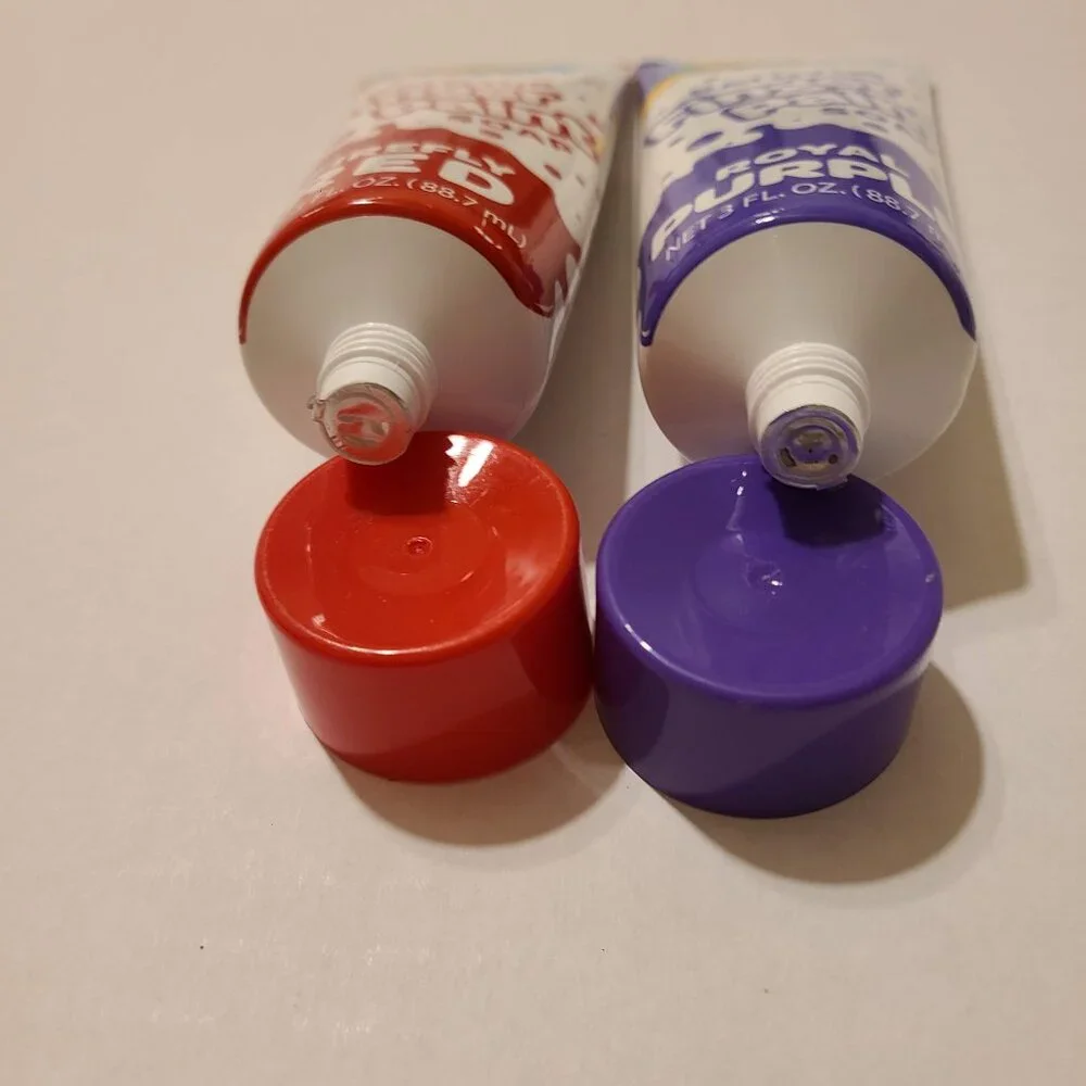 CRAYOLA FINGER PAINT SOAP - RED & PURPLE